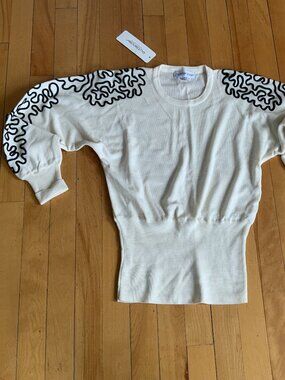 Outlander Outlander Embroidered Sweater. Size Small.